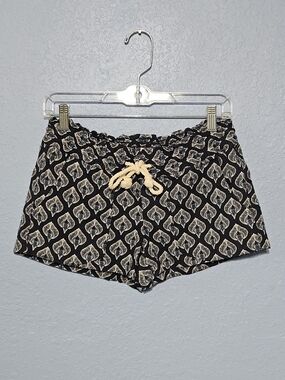 Roxy Navy and Cream Floral Lounge Shorts